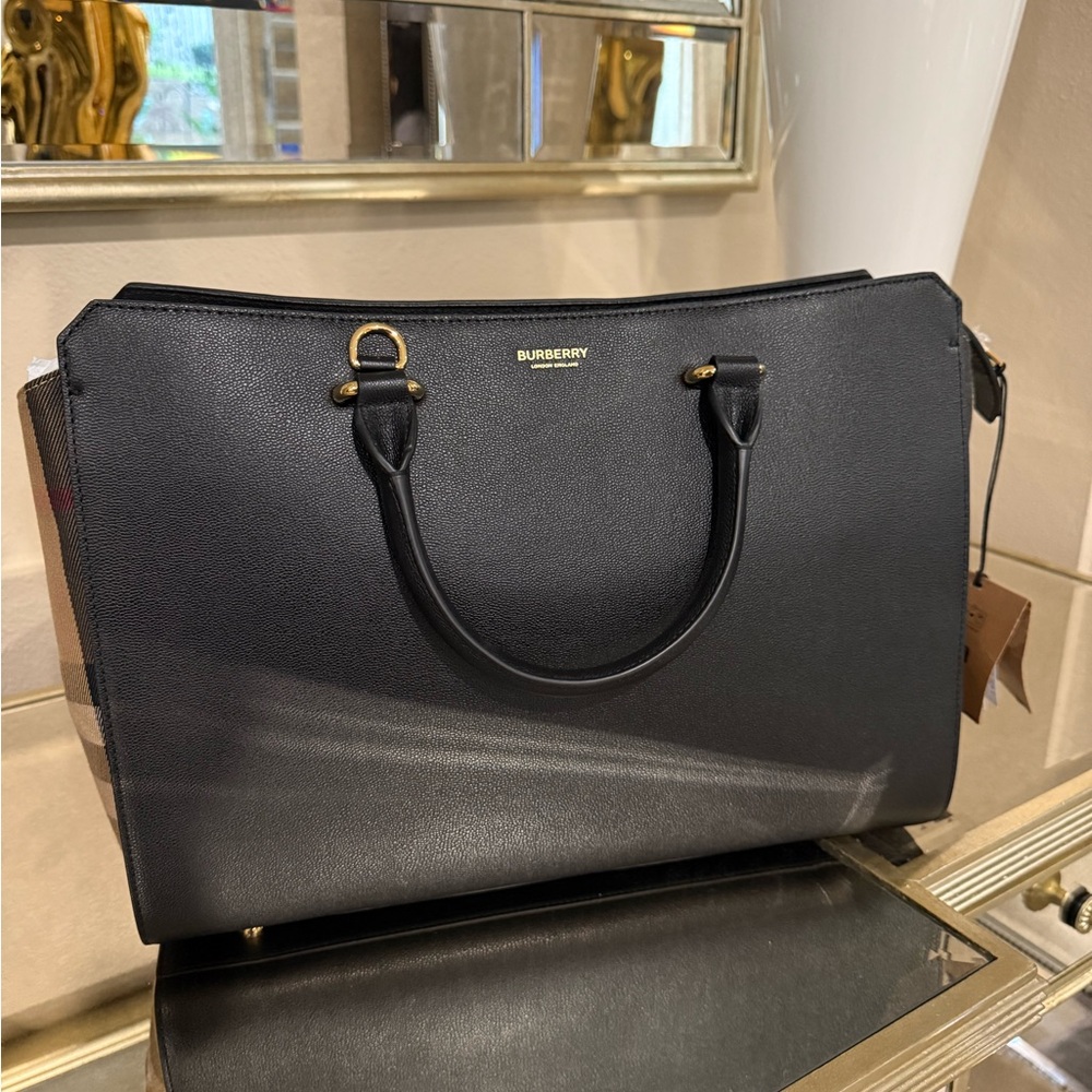 Burberry Black Tote Bag
